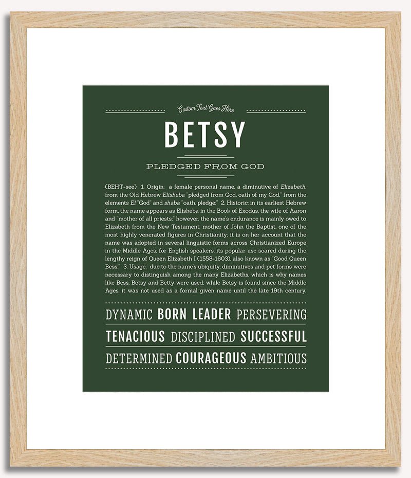 Betsy | Name Art Print