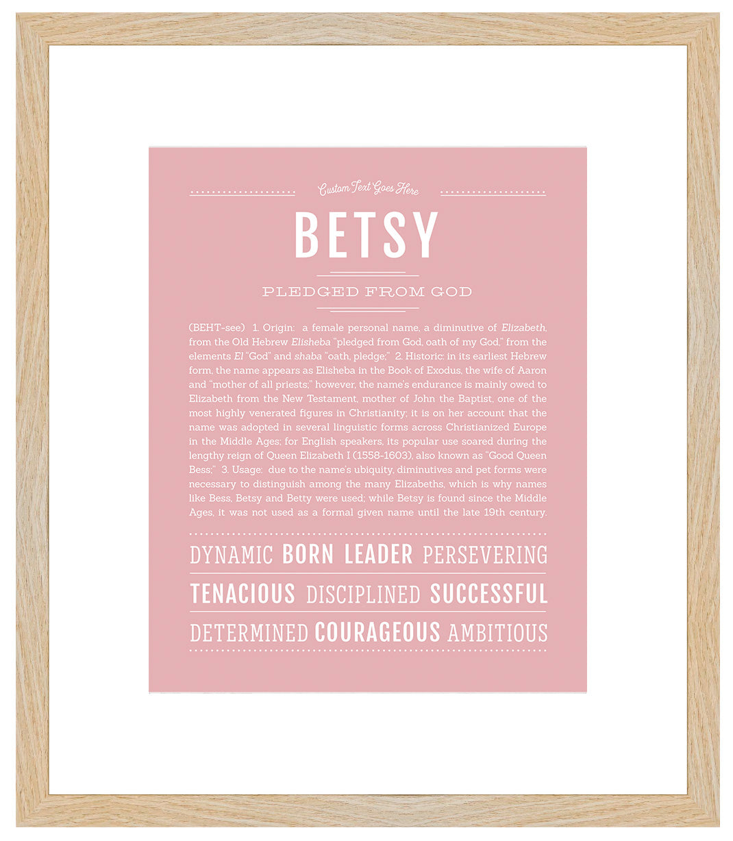 Betsy | Name Art Print