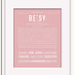 Frame Options | Dusty Rose | White Frame, Matted