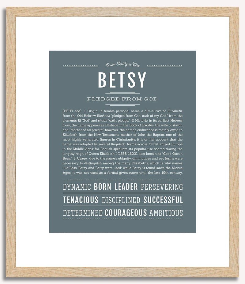 Betsy | Name Art Print