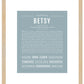 Betsy | Name Art Print