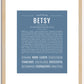 Betsy | Name Art Print