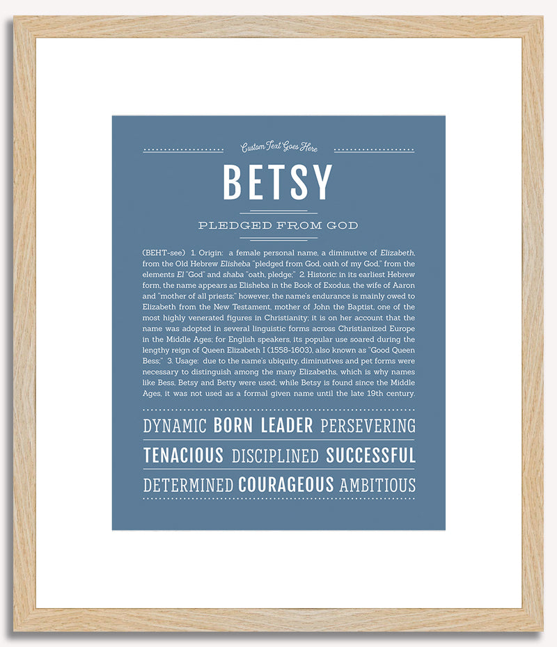 Betsy | Name Art Print