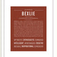 Bexlie | Name Art Print