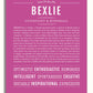 Frame Options | Dark Pink | White Frame, Matted