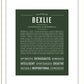Bexlie | Name Art Print