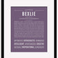 Bexlie | Name Art Print