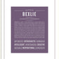 Bexlie | Name Art Print