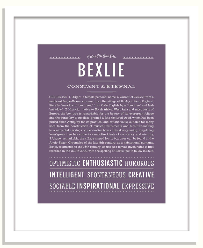 Bexlie | Name Art Print