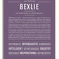 Frame Options | Deep Purple | White Frame, Matted