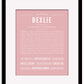 Bexlie | Name Art Print