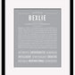 Bexlie | Name Art Print