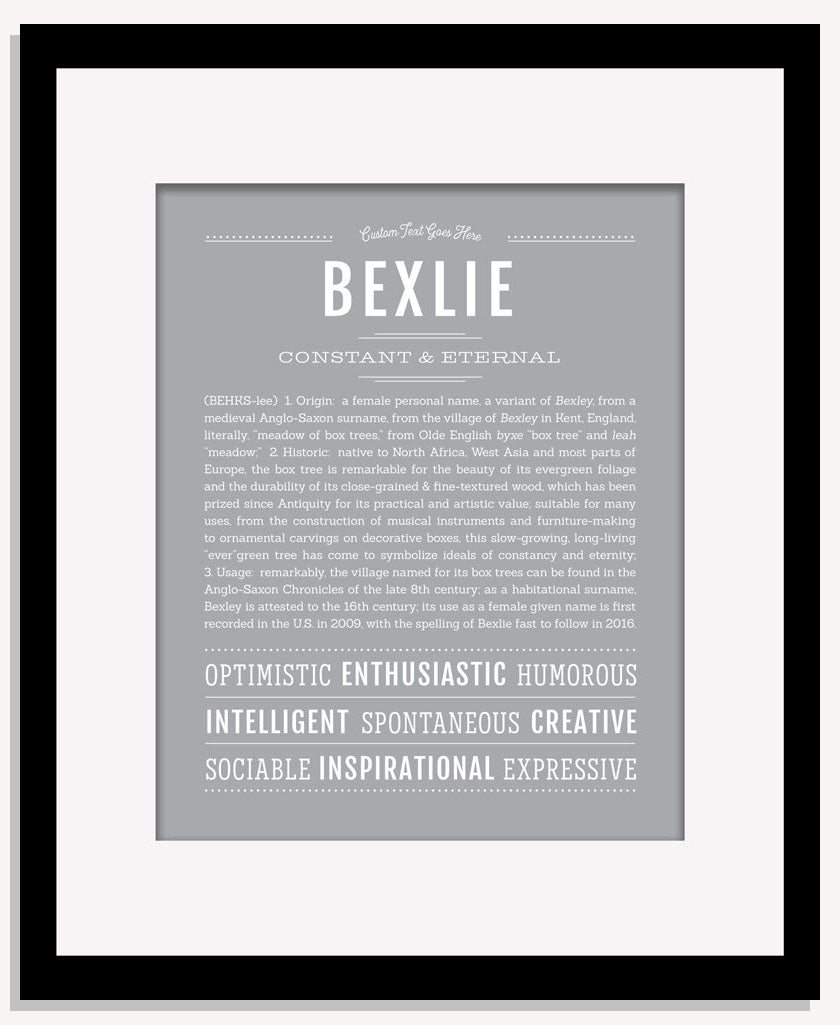 Bexlie | Name Art Print
