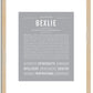 Bexlie | Name Art Print