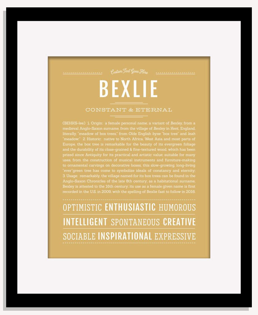 Bexlie | Name Art Print