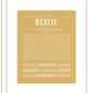 Bexlie | Name Art Print