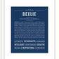 Bexlie | Name Art Print