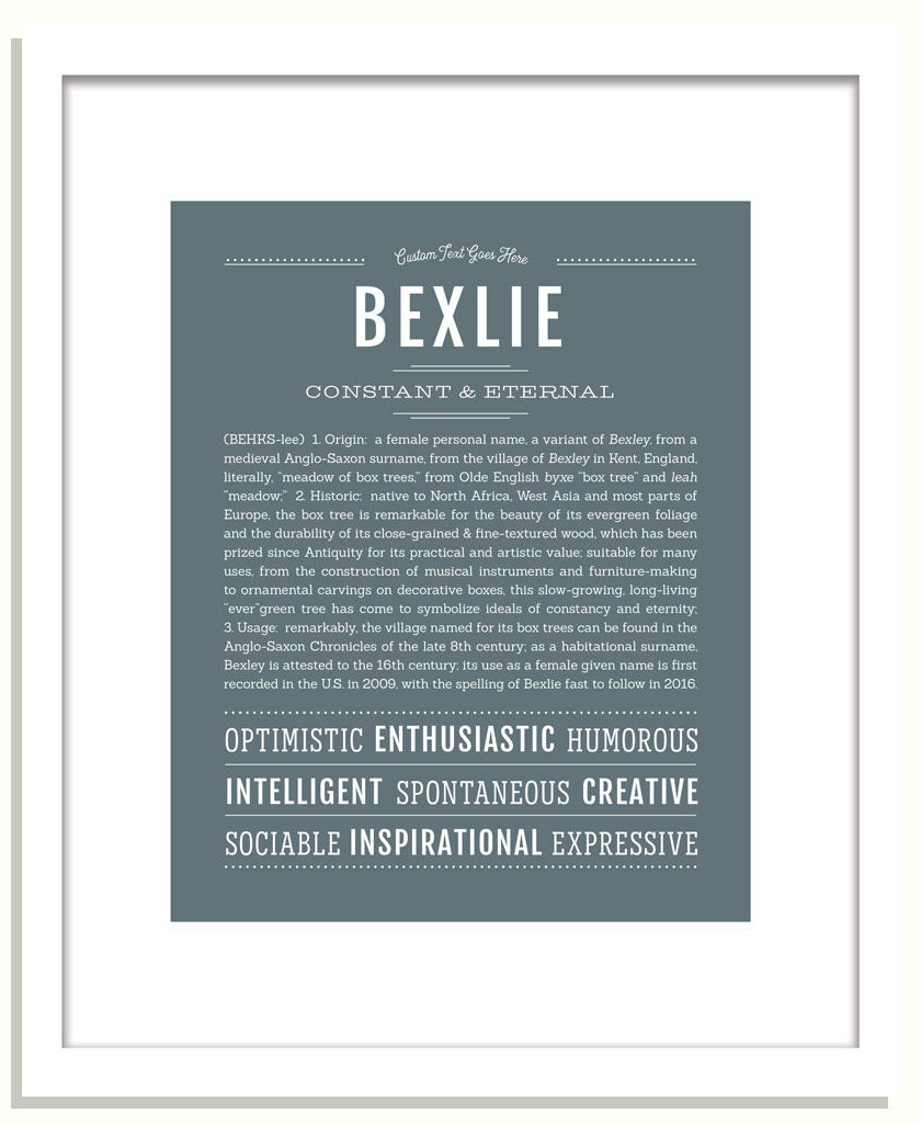 Bexlie | Name Art Print