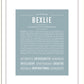 Bexlie | Name Art Print