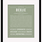 Bexlie | Name Art Print
