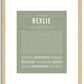 Bexlie | Name Art Print