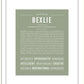 Bexlie | Name Art Print