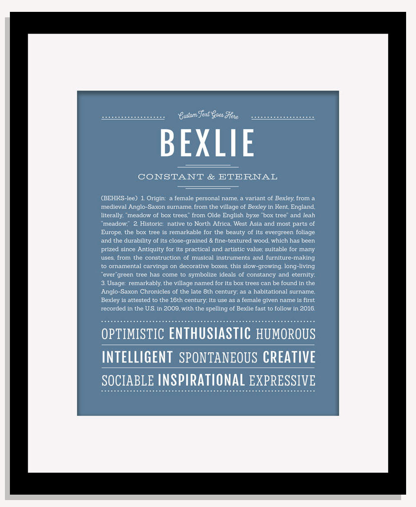 Bexlie | Name Art Print