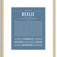 Bexlie | Name Art Print