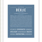Bexlie | Name Art Print