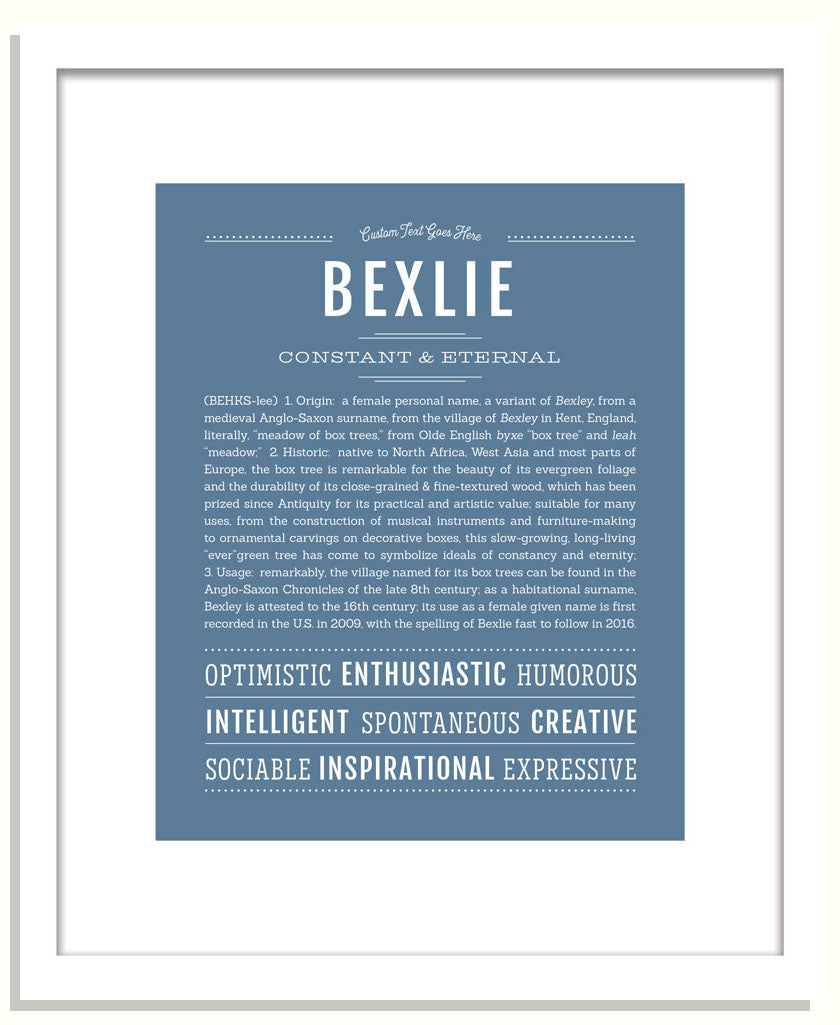 Bexlie | Name Art Print