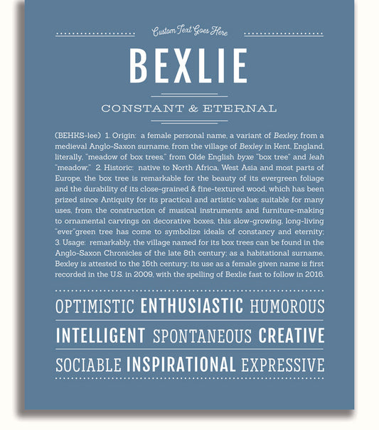 Frame Options | Steele Blue | White Frame, Matted