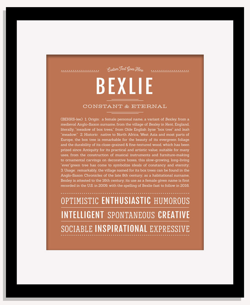 Bexlie | Name Art Print