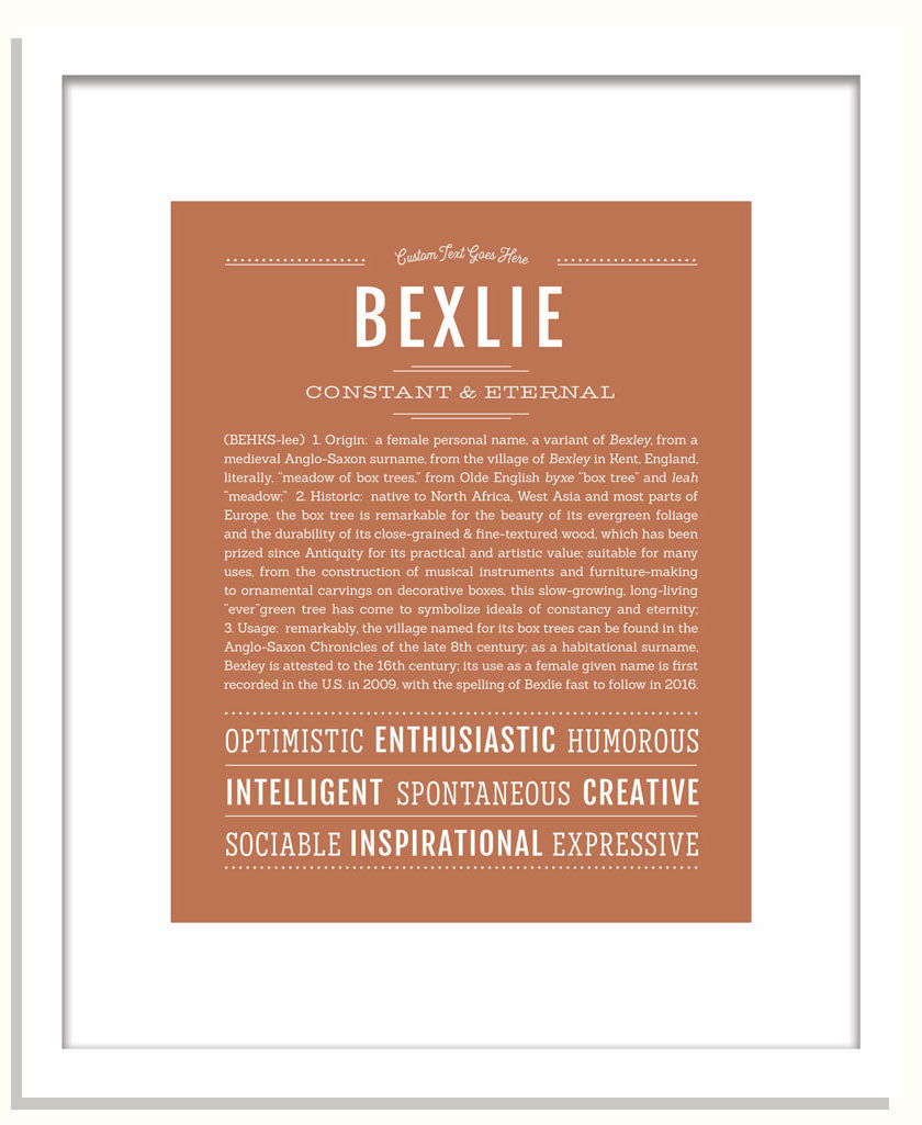 Bexlie | Name Art Print