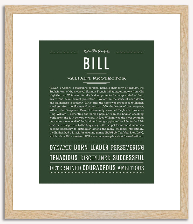 Bill | Name Art Print