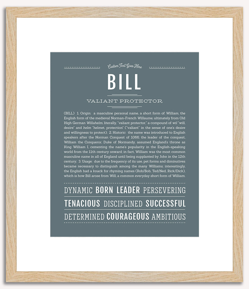 Bill | Name Art Print