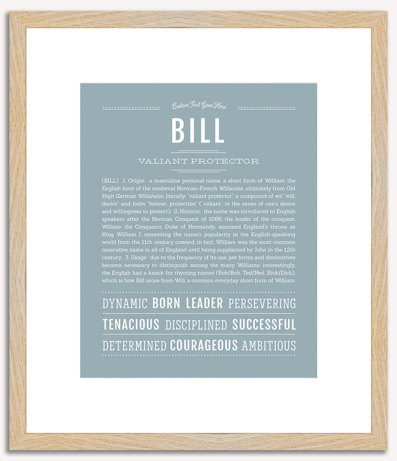 Bill | Name Art Print