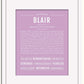 Frame Options | Lilac | White Frame, Matted