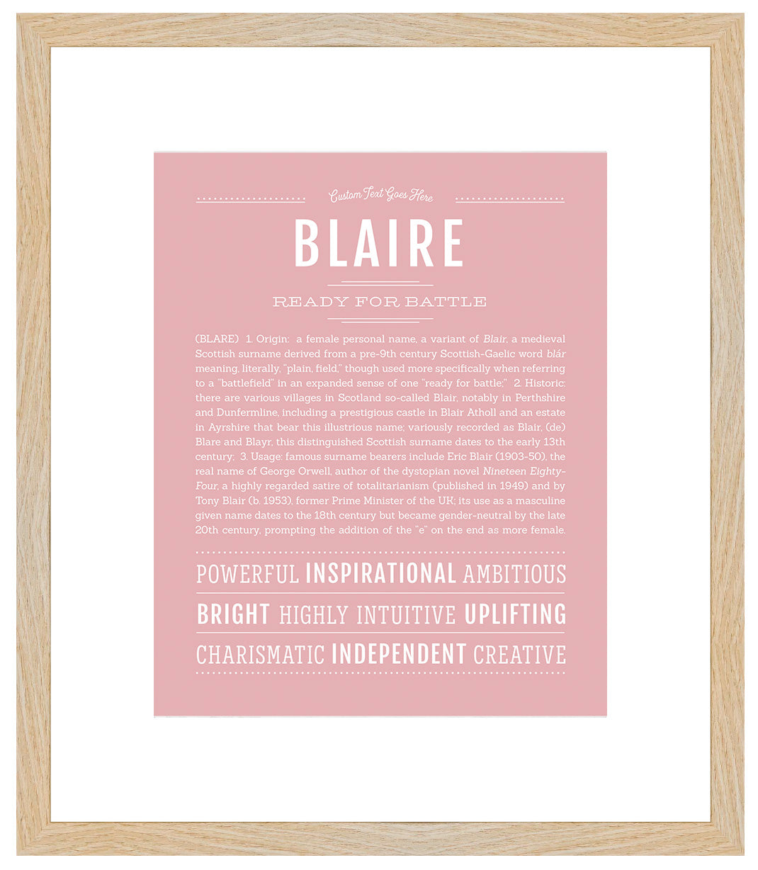 Blaire | Name Art Print