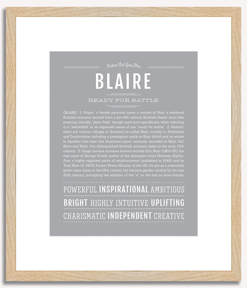 Blaire | Name Art Print