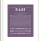 Frame Options | Deep Purple | White Frame, Matted