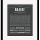 Frame Options | Charcoal Gray | Black Frame, Matted