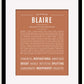 Frame Options | Terra Cotta | Black Frame, Matted