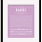 Frame Options | Lilac | Black Frame, Matted