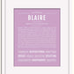 Frame Options | Lilac | White Frame, Matted