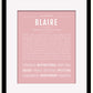 Frame Options | Dusty Rose | Black Frame, Matted