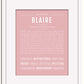 Frame Options | Dusty Rose | White Frame, Matted