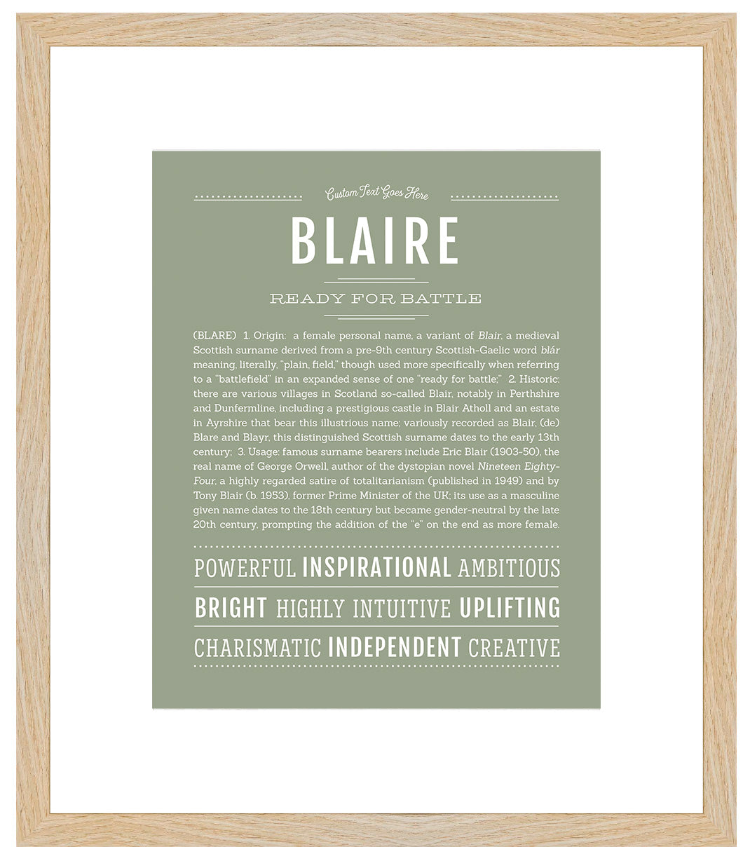 Blaire | Name Art Print