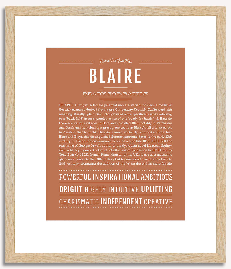 Blaire | Name Art Print