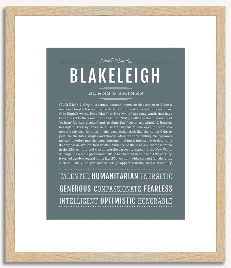 Blakeleigh | Name Art Print