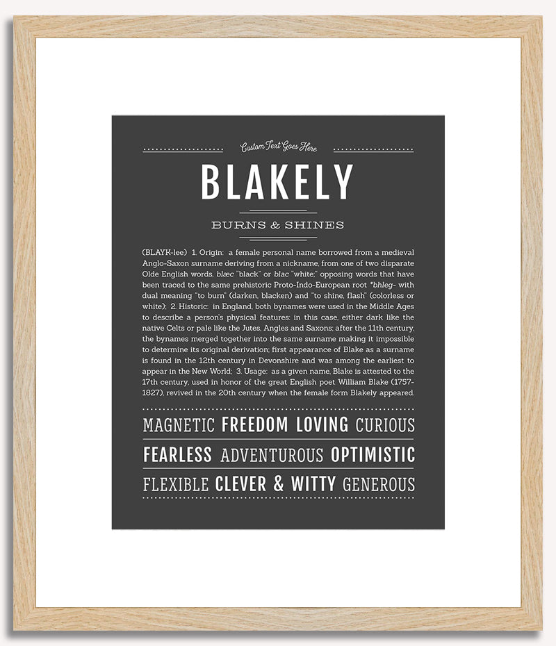 Blakely | Name Art Print